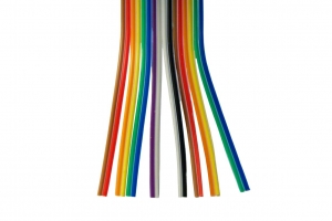 16-poliges Flachbandkabel - AWG 28, farbig